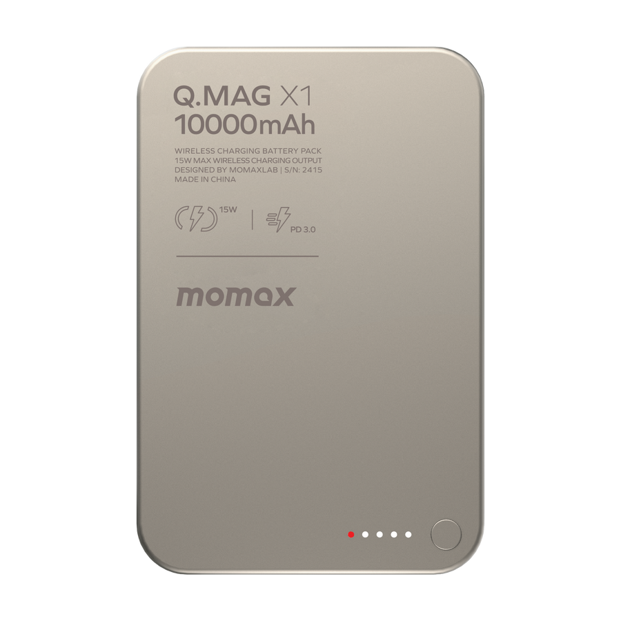 Q.Mag X1 Magnetic Wireless Power Bank 10000mAh - Gen 2 Q.Mag X1 Magnetic Wireless Power Bank 10000mAh - Gen 2